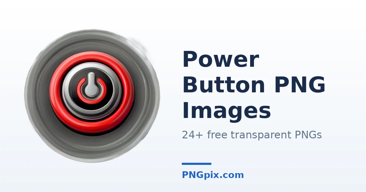 Power Button PNG images