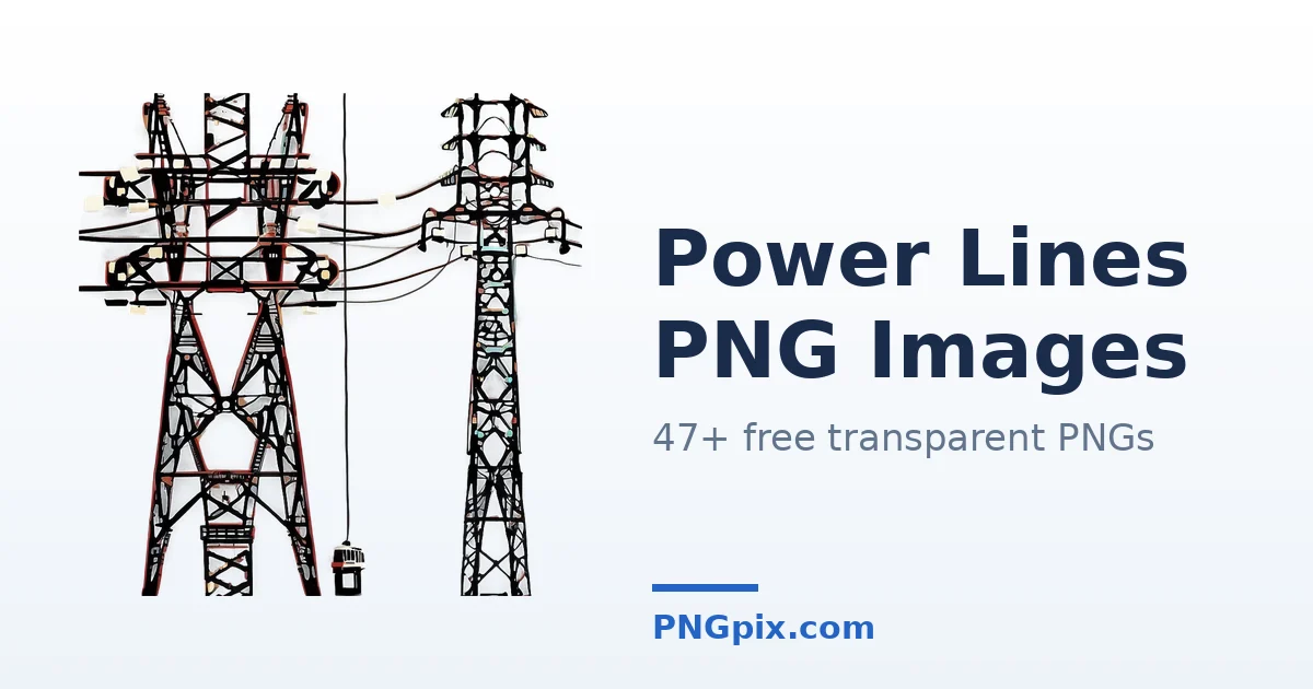 Power Lines PNG images
