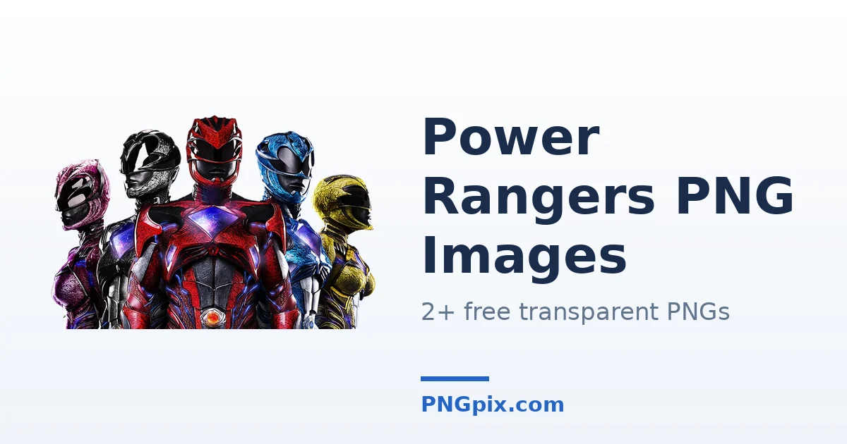 Power Rangers PNG images