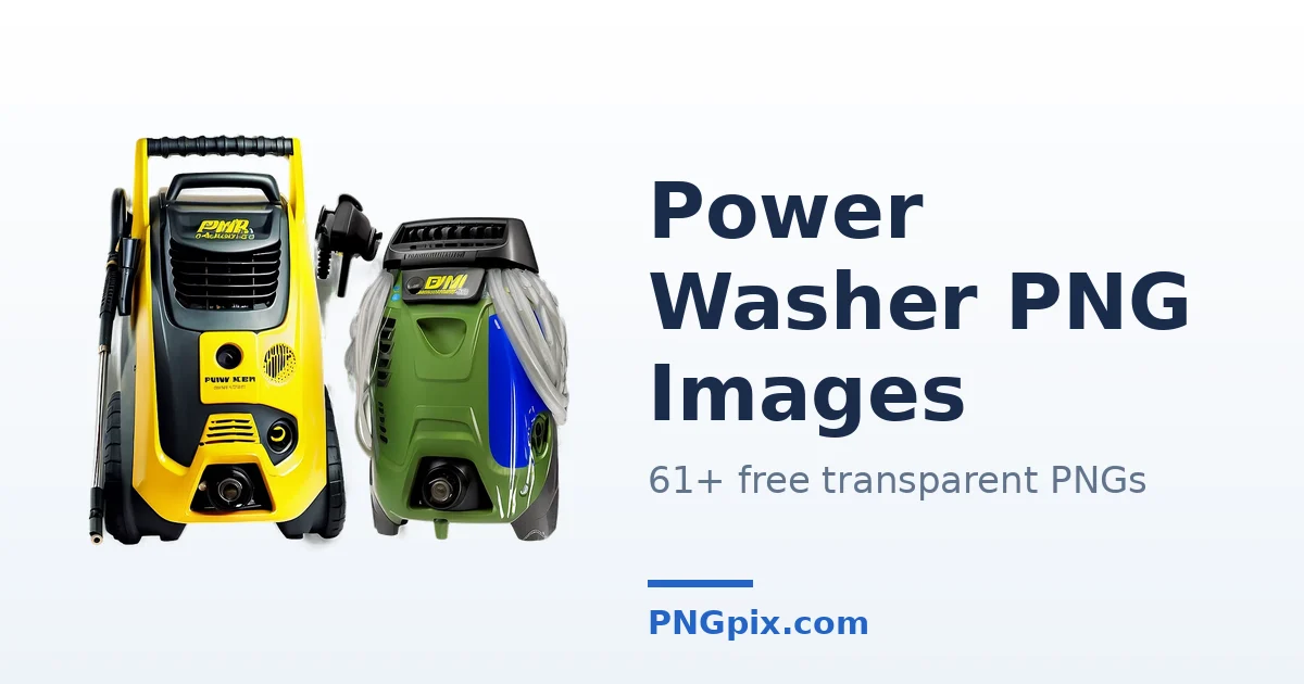 Power Washer PNG images