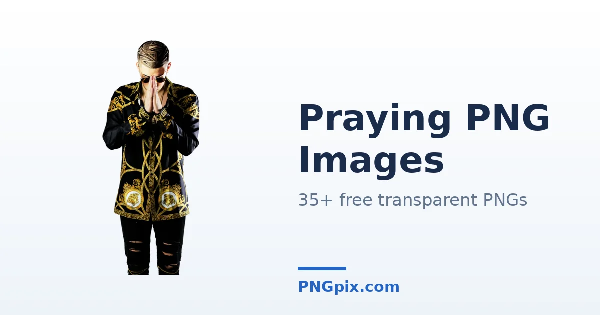 Praying PNG images