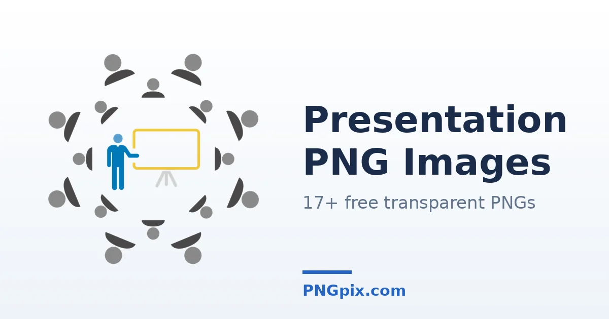 Presentation PNG images