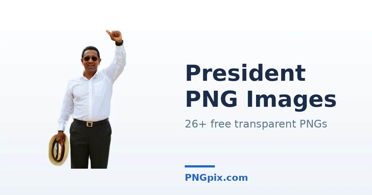 President PNG images