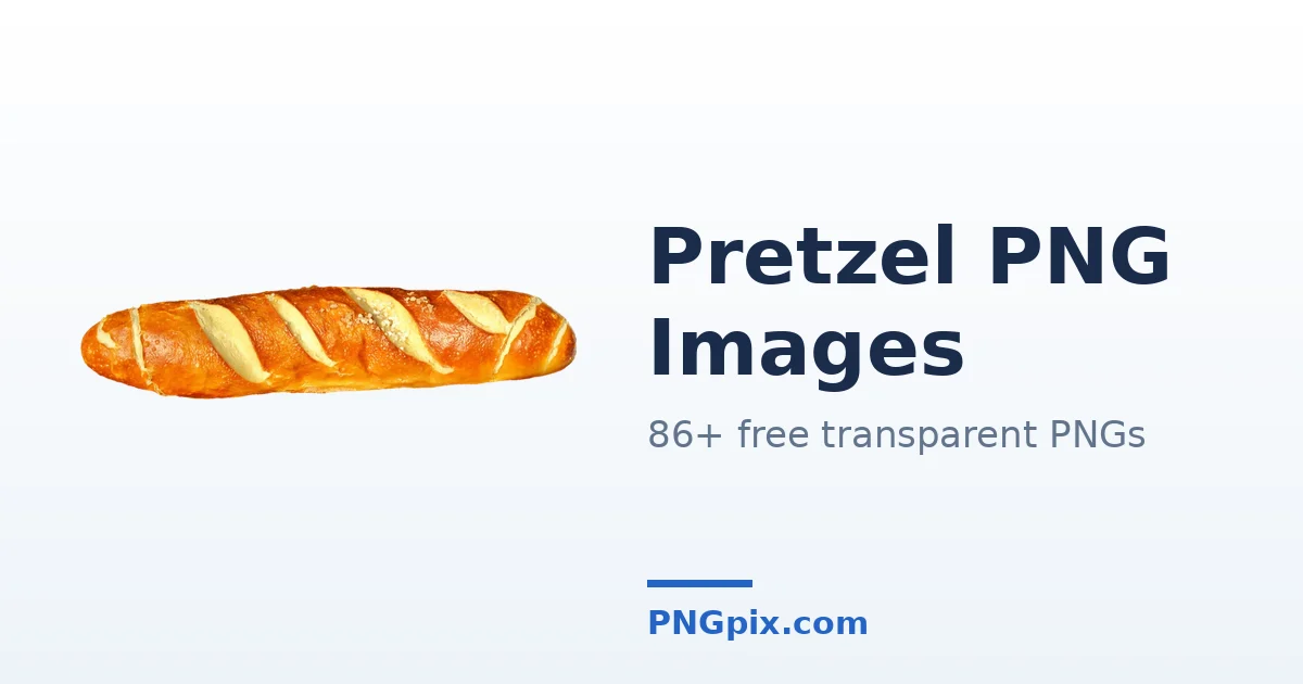 Pretzel PNG images