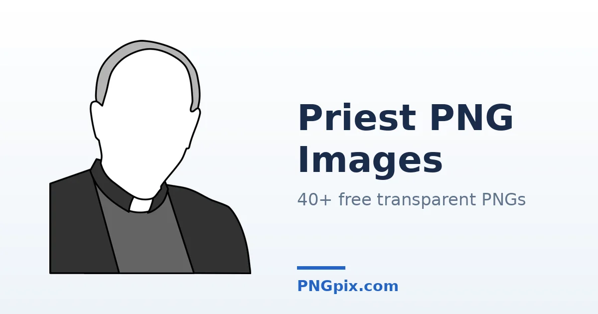 Priest PNG images