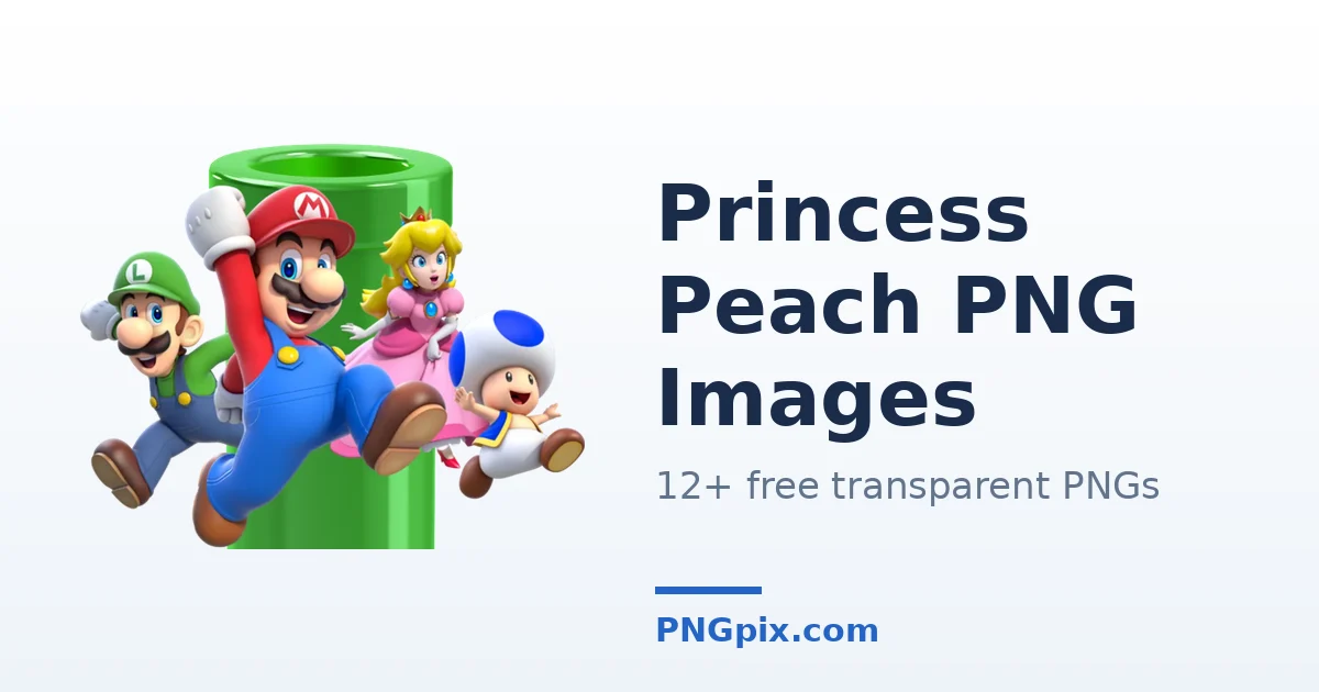 Princess Peach PNG images