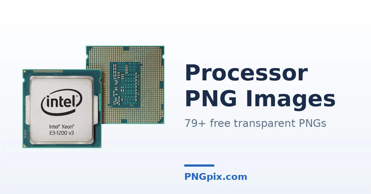 Processor PNG images
