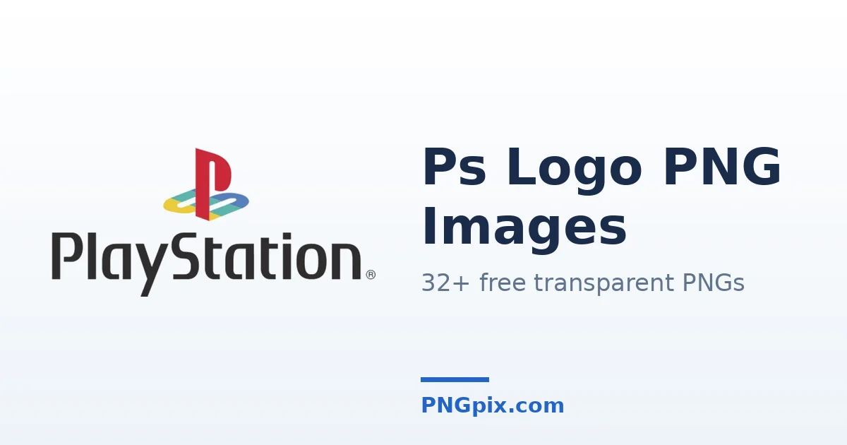 Ps Logo PNG images