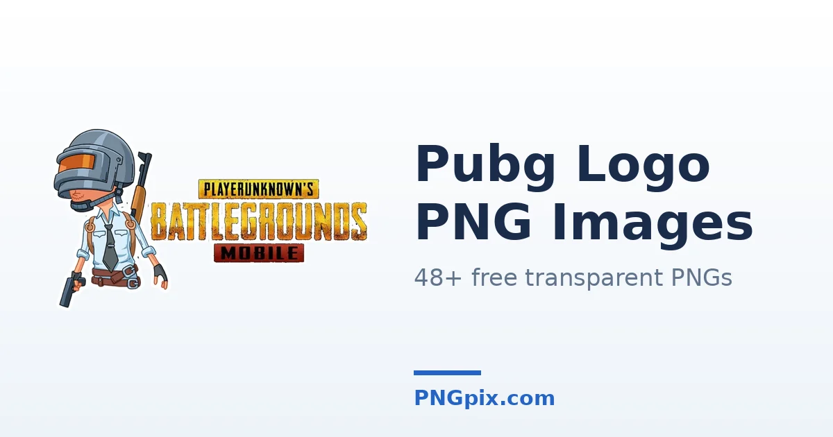Pubg Logo PNG images