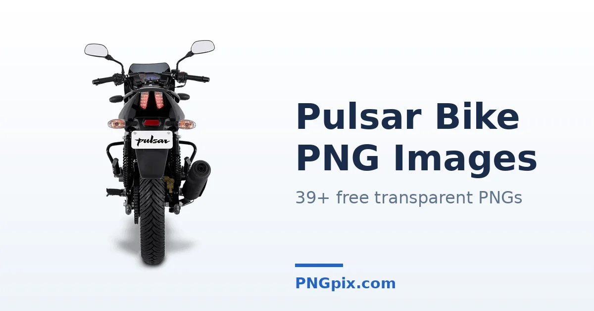 Pulsar Bike PNG images