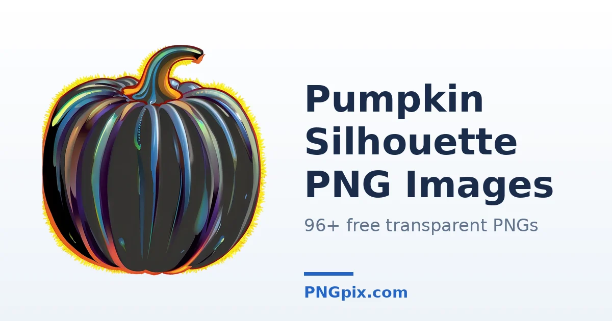 Pumpkin Silhouette PNG images