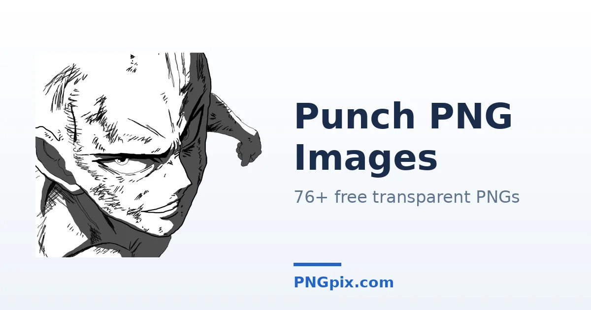 Punch PNG images