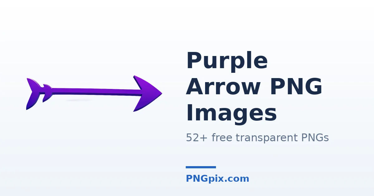Purple Arrow PNG images
