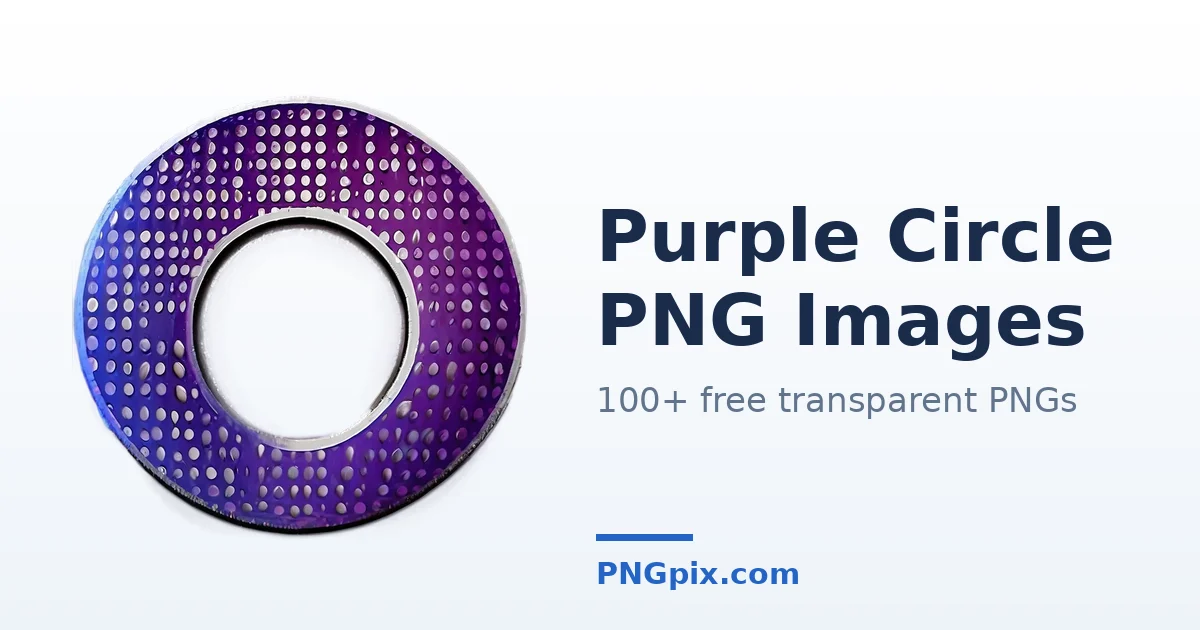 Purple Circle PNG images