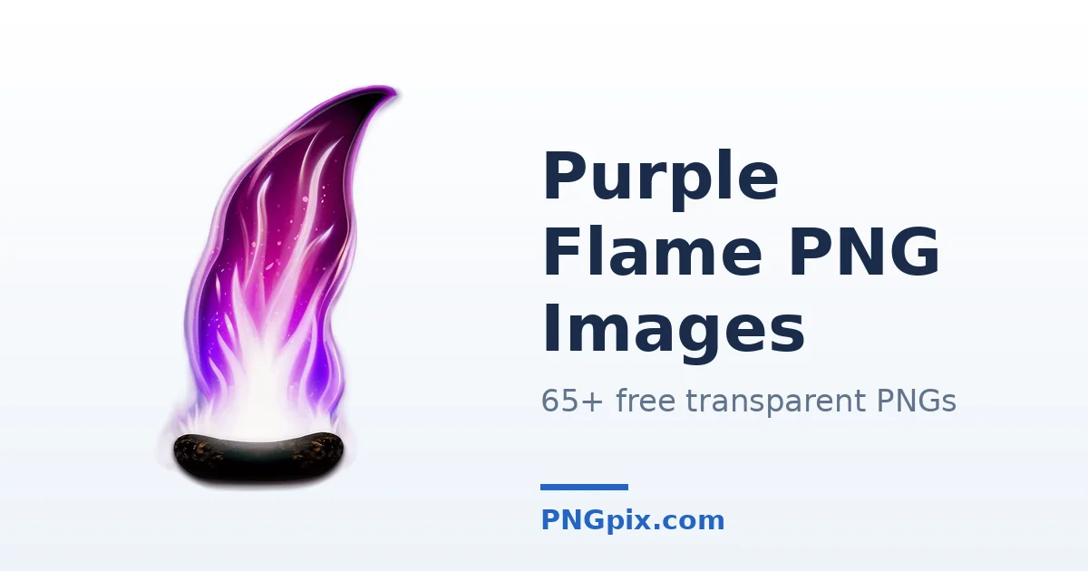 Purple Flame PNG images