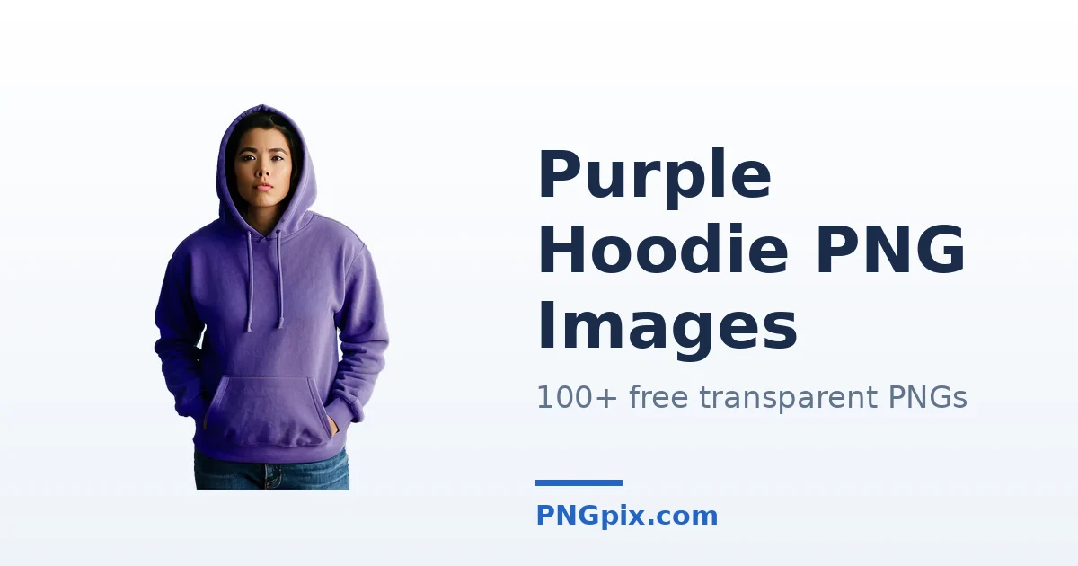 Purple Hoodie PNG images