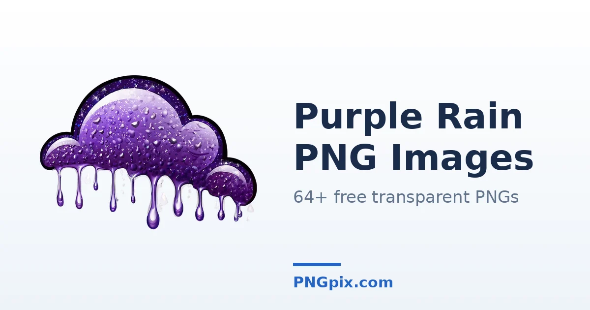 Purple Rain PNG images