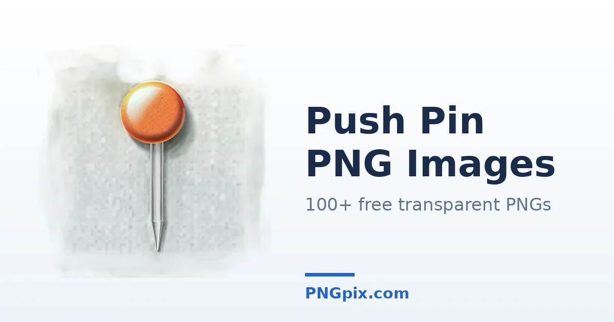 Push Pin PNG images