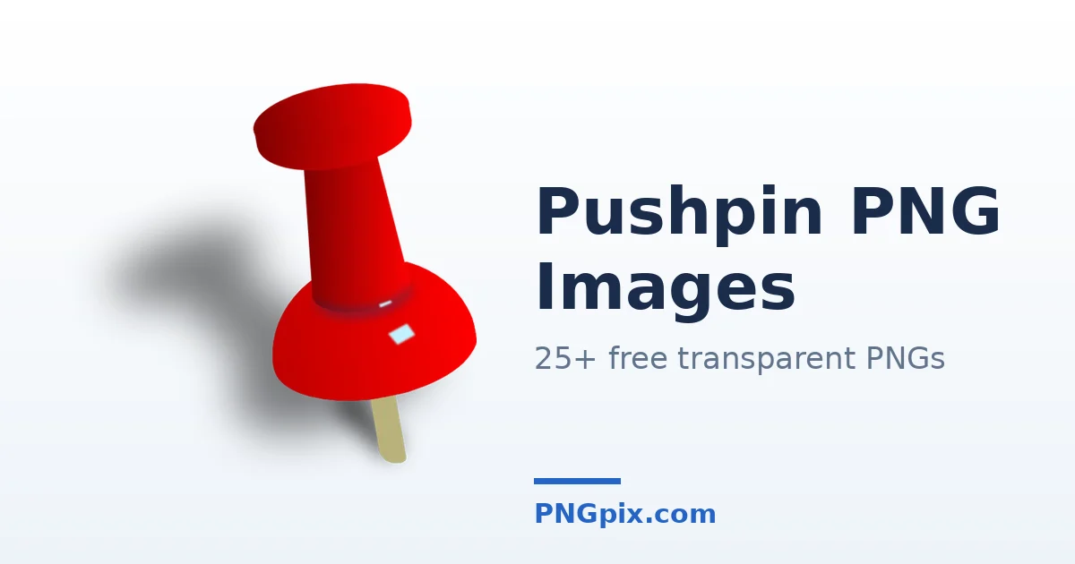 Pushpin PNG images