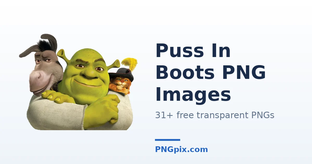 Puss In Boots PNG images
