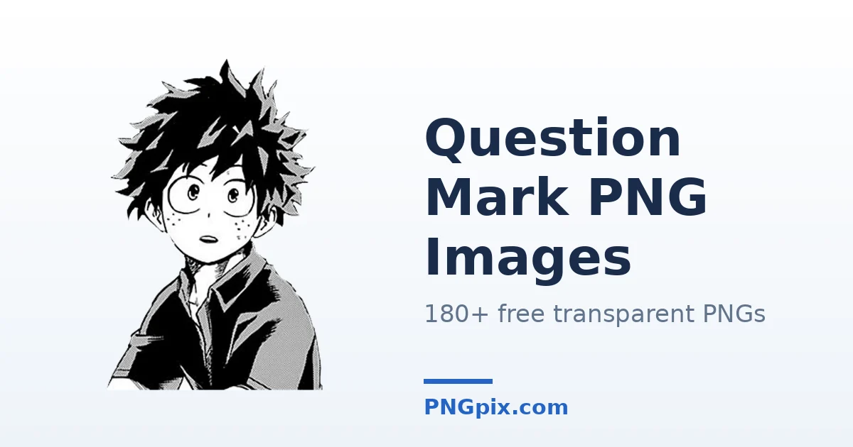 Question Mark PNG images