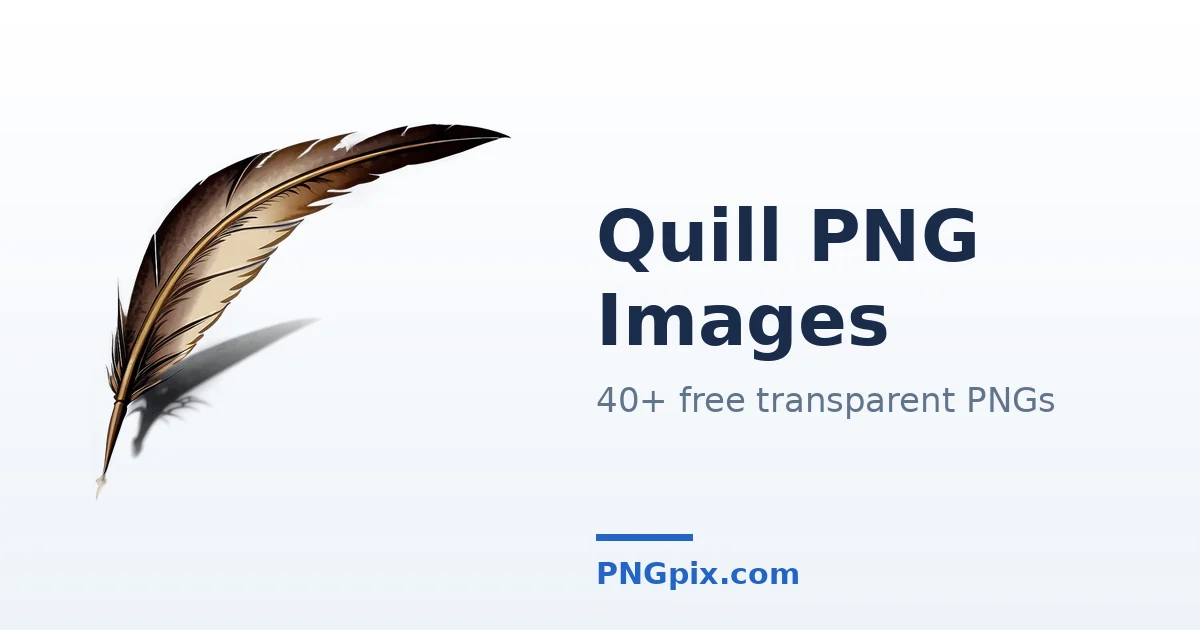 Quill PNG images