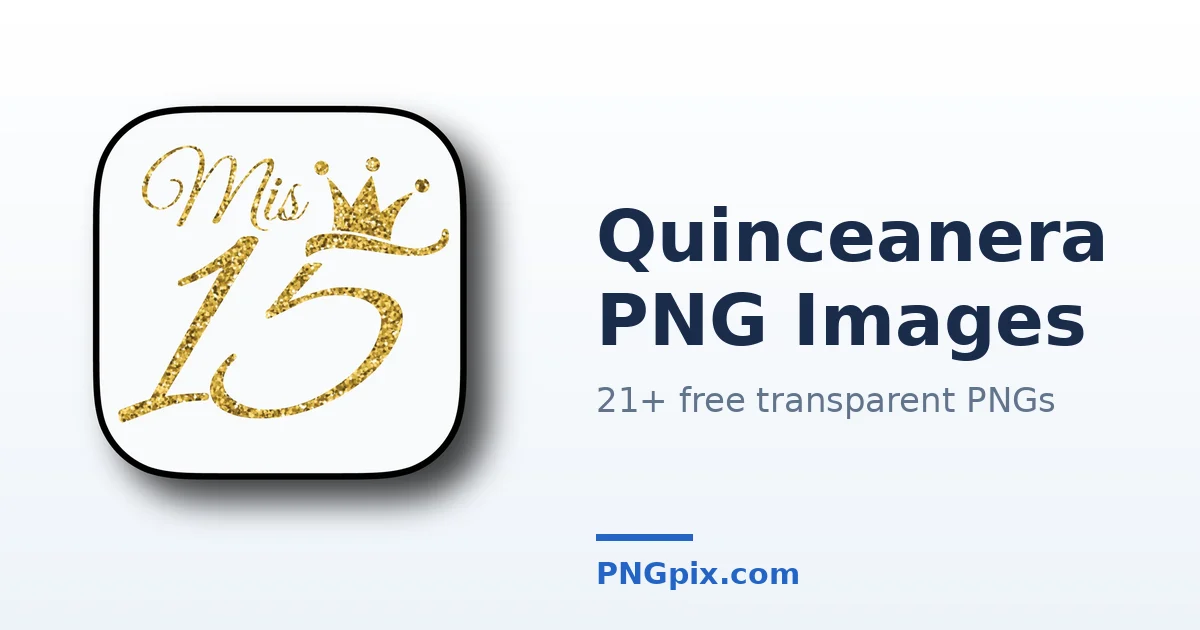Quinceanera PNG images