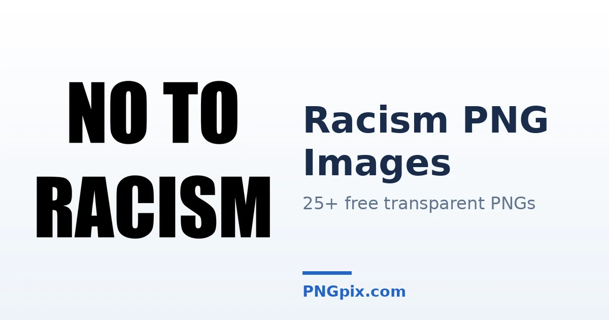 Racism PNG images