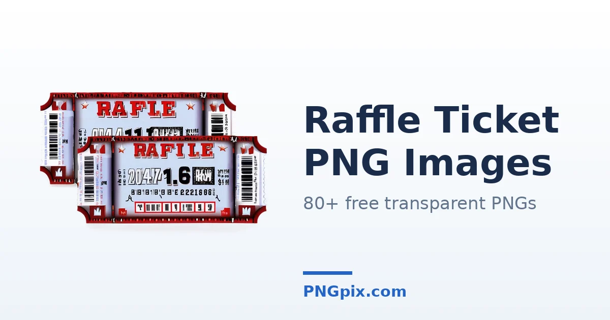 Raffle Ticket PNG images