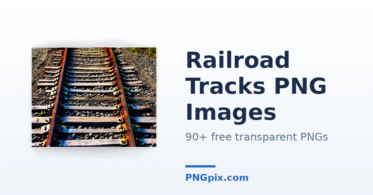 Railroad Tracks PNG images