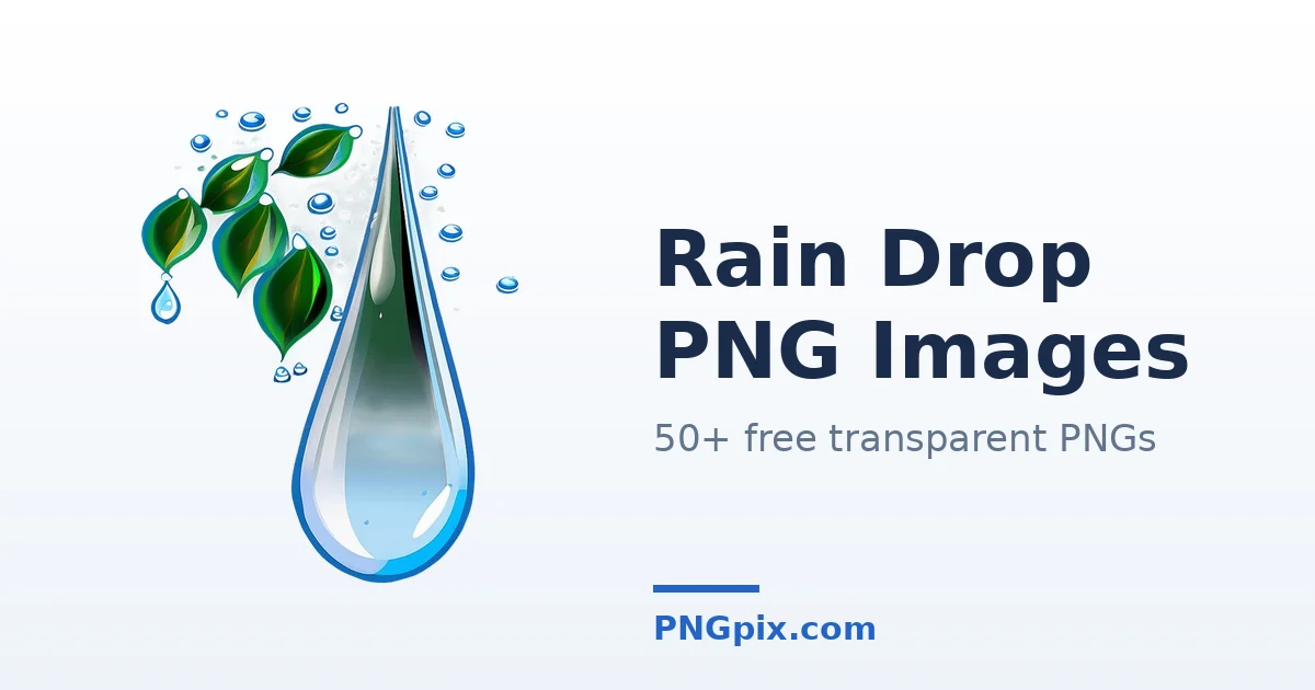 Rain Drop PNG images