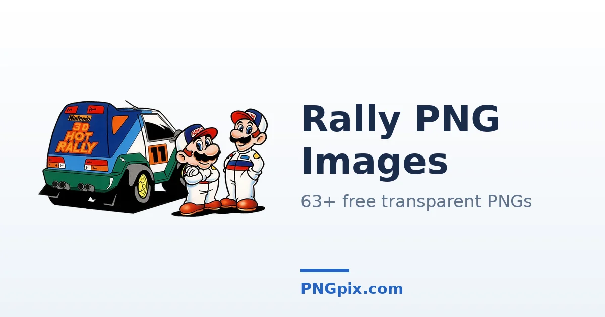 Rally PNG images