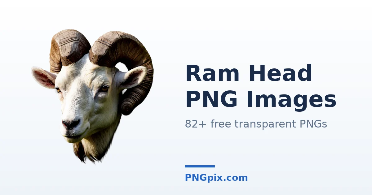 Ram Head PNG images