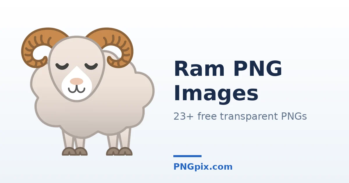 Ram PNG images