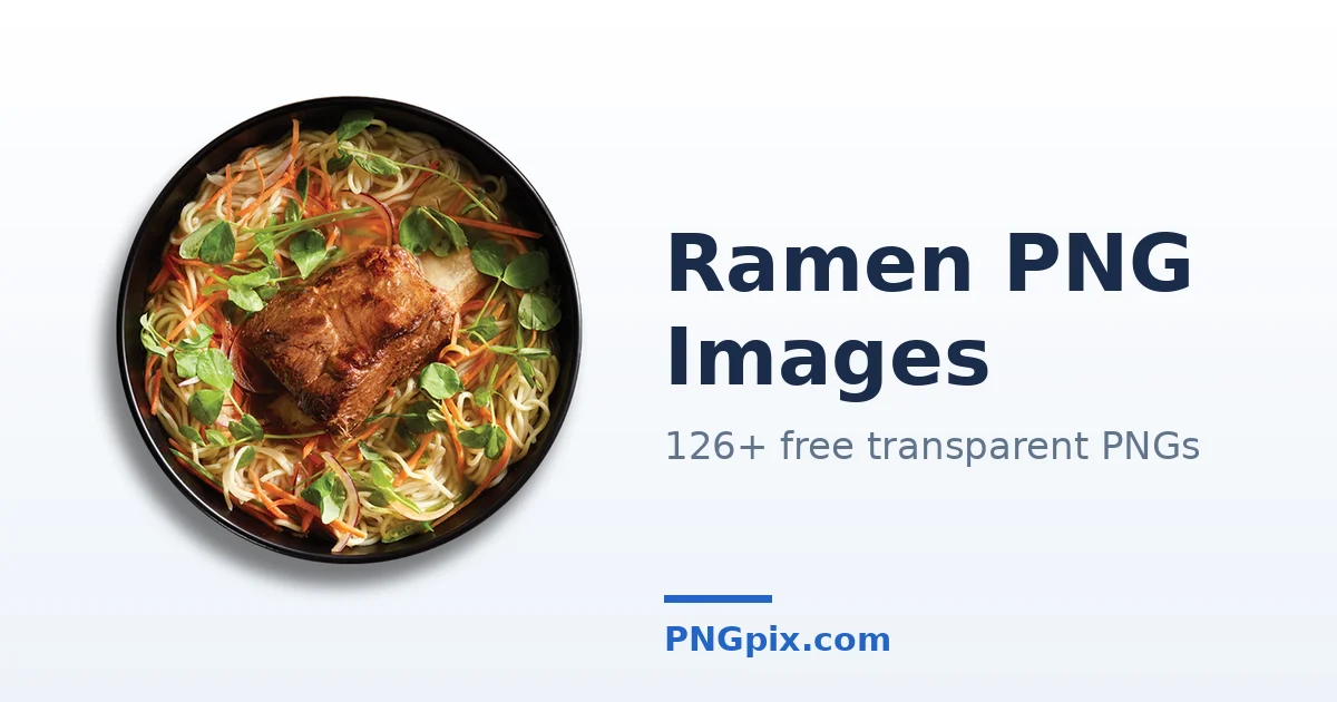 Ramen PNG images