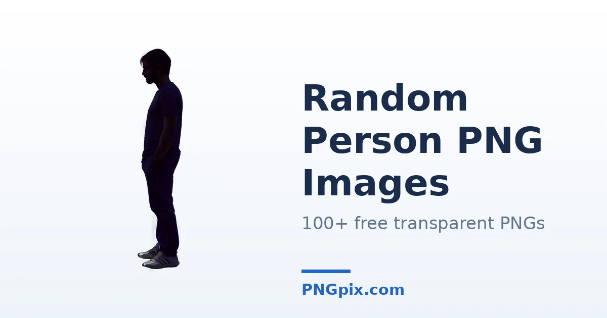 Random Person PNG images