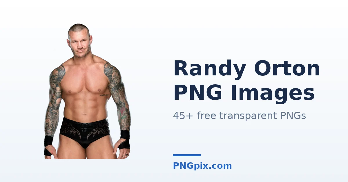 Randy Orton PNG images