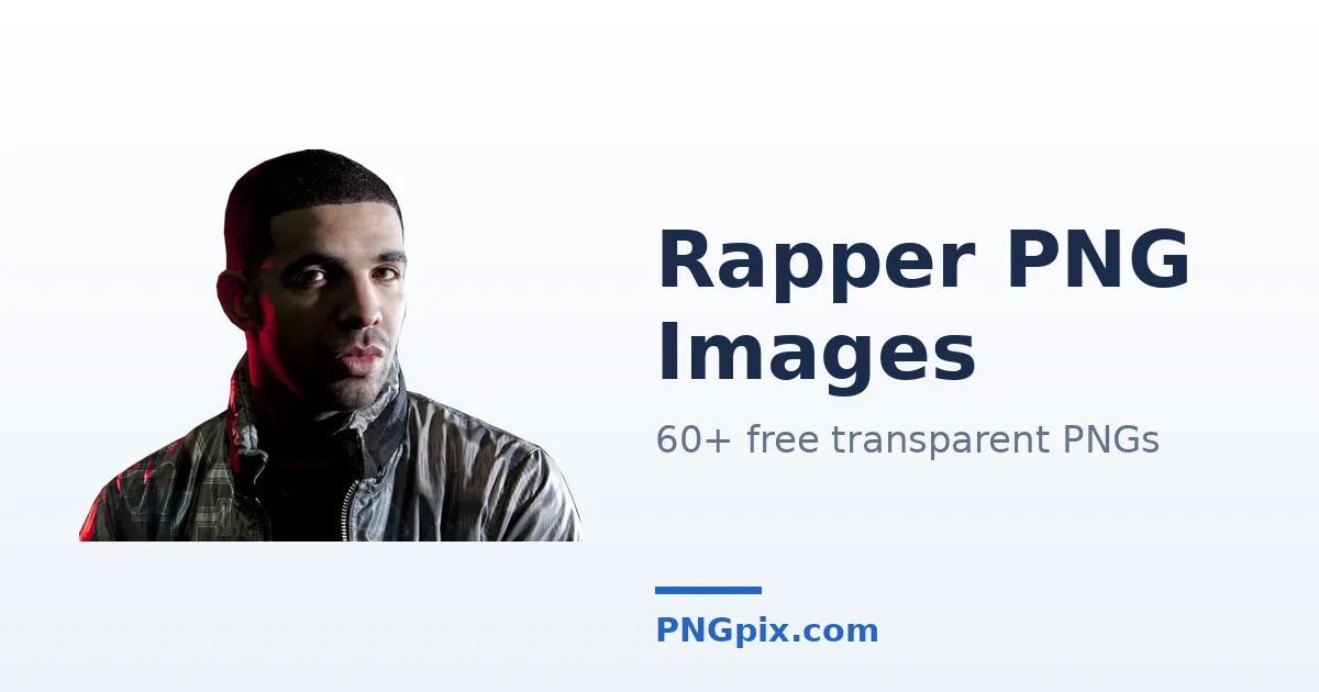 Rapper PNG images