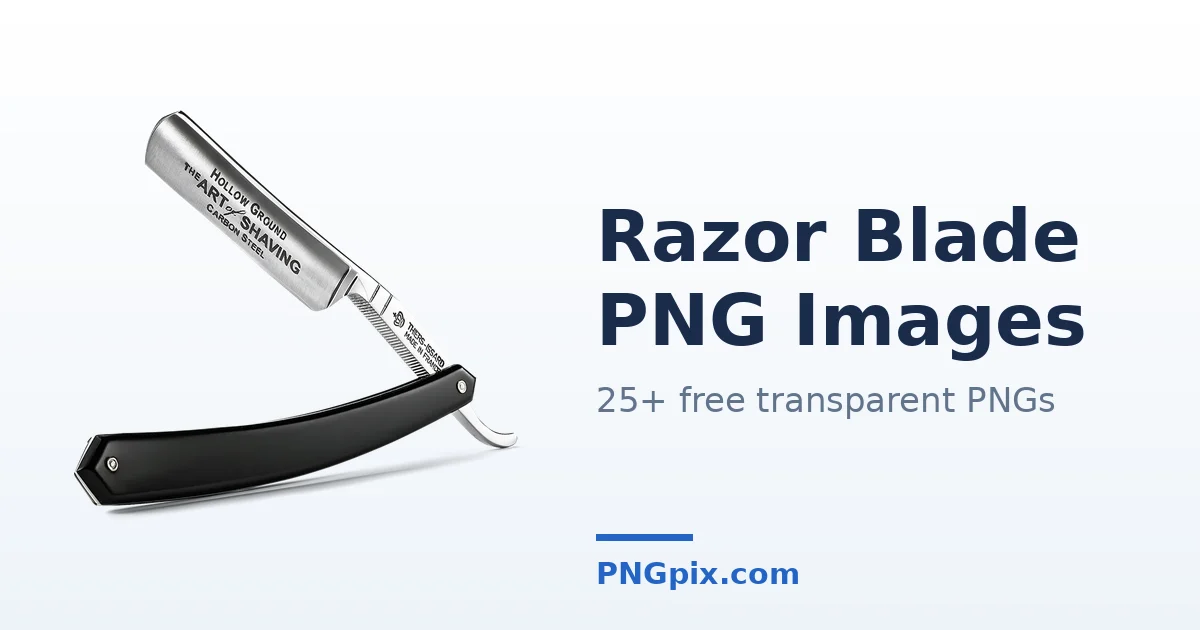 Razor Blade PNG images
