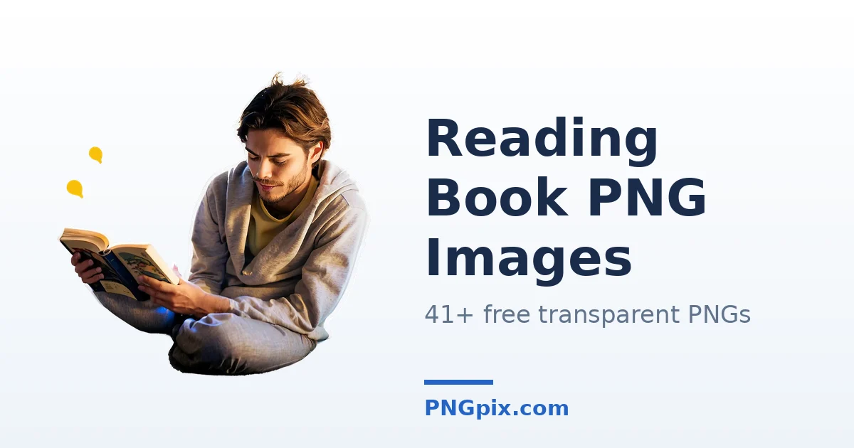 Reading Book PNG images
