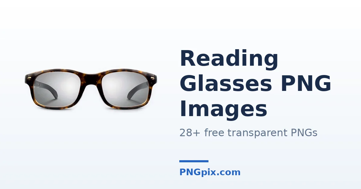 Reading Glasses PNG images