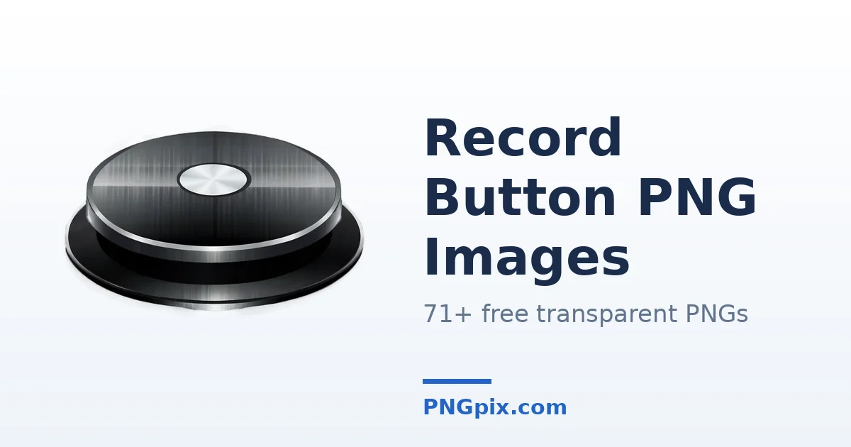 Record Button PNG images