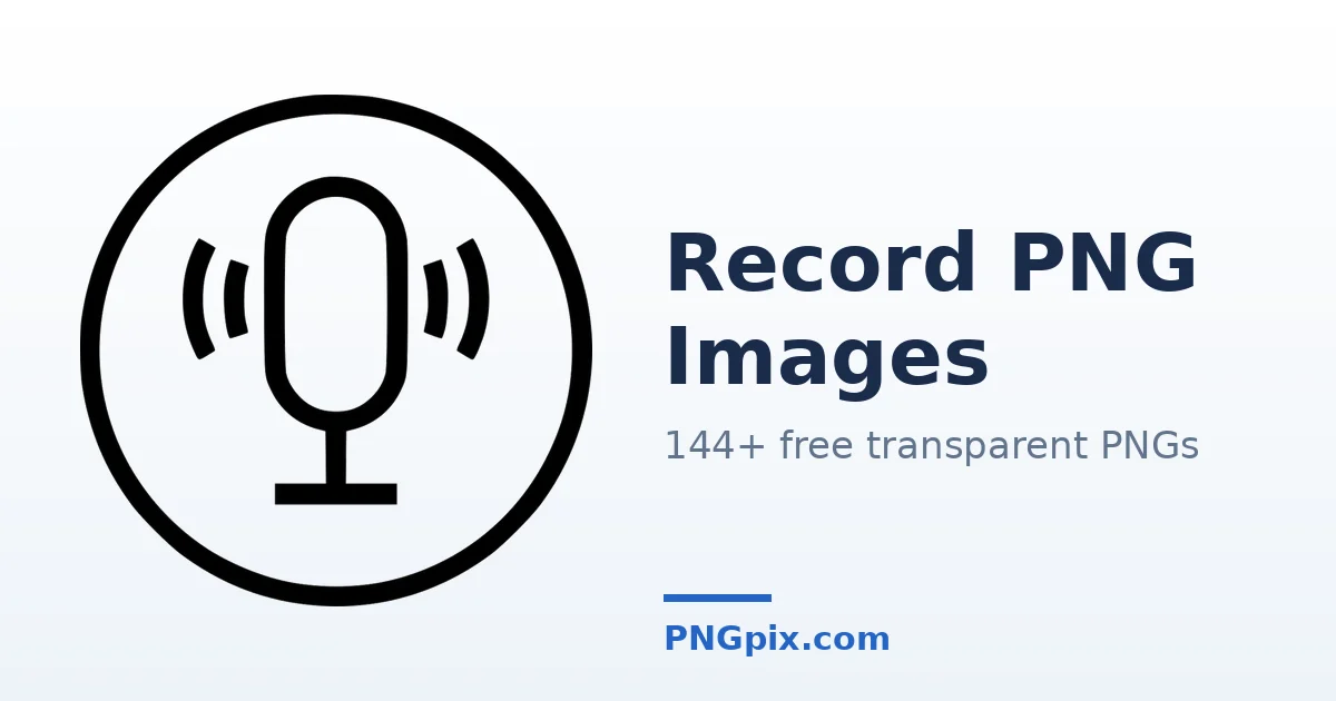 Record PNG images