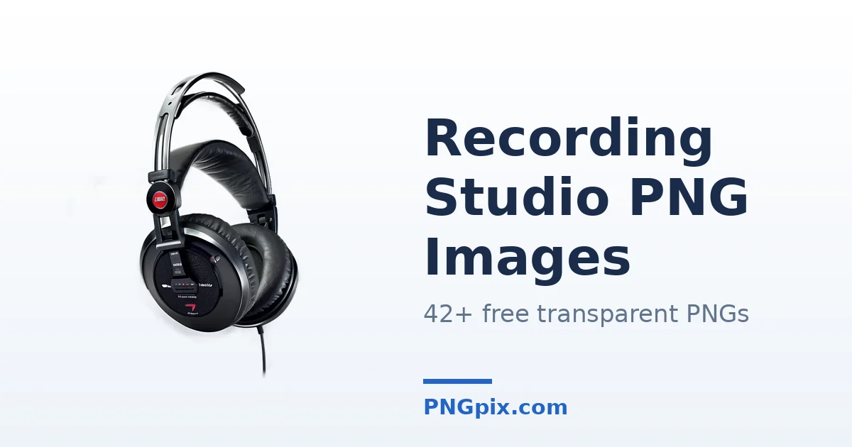 Recording Studio PNG images
