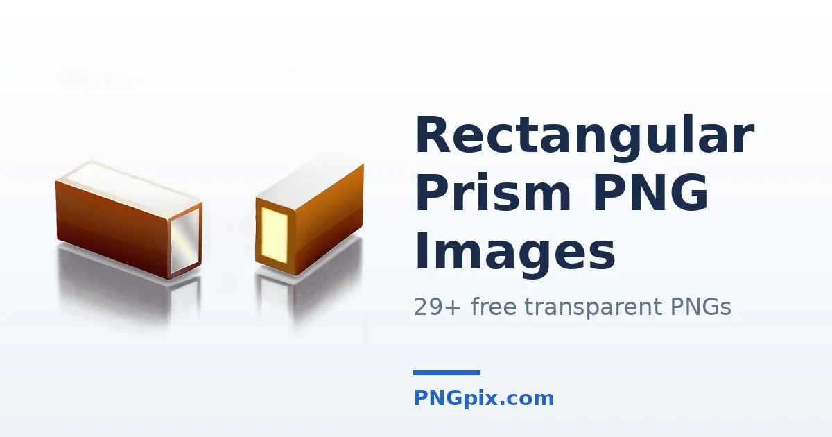 Rectangular Prism PNG images