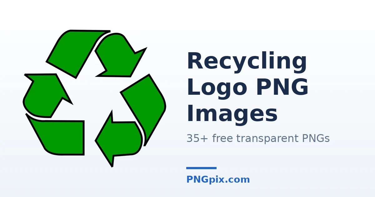 Recycling Logo PNG images
