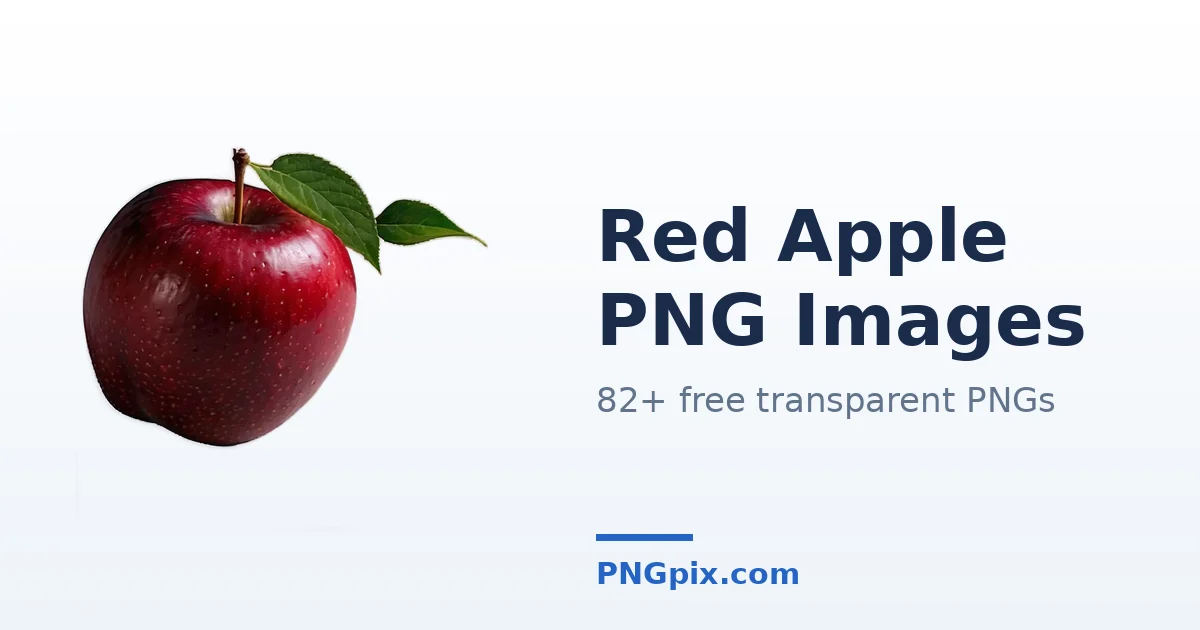 Red Apple PNG images