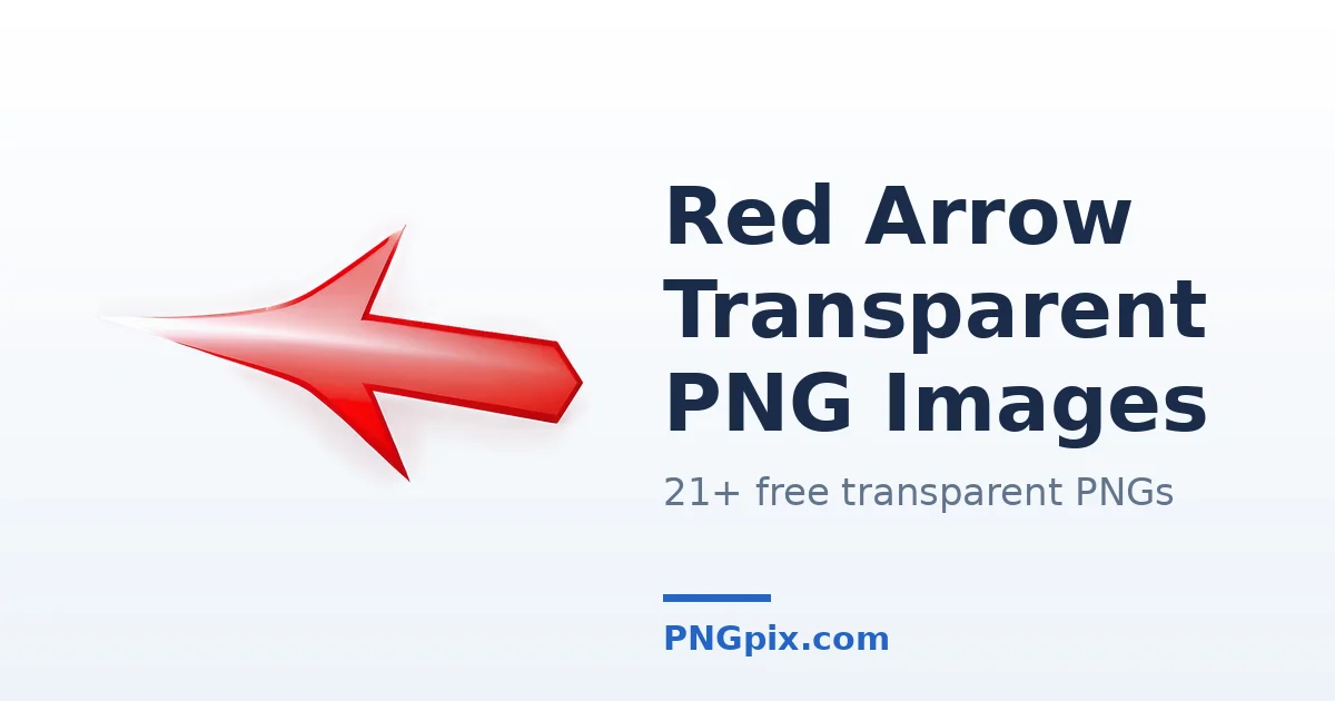Red Arrow Transparent PNG images