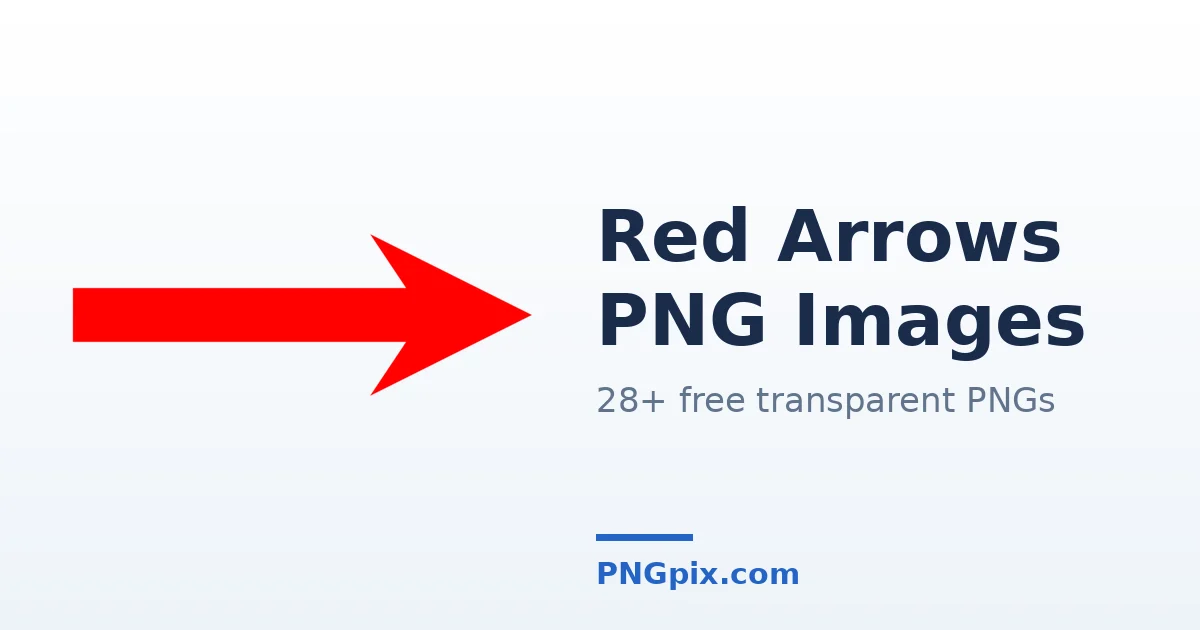 Red Arrows PNG images