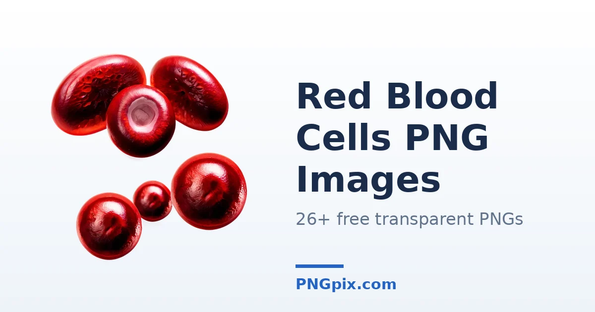 Red Blood Cells PNG images